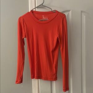GAP Women's Long Sleeve Tee - Red